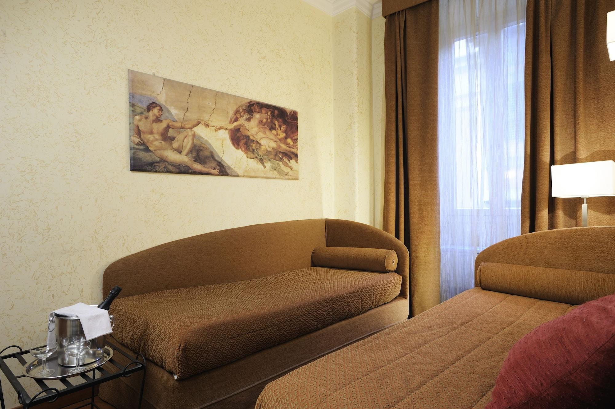 Hotel Madrid Rome Bagian luar foto