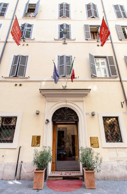 Hotel Madrid Rome Bagian luar foto