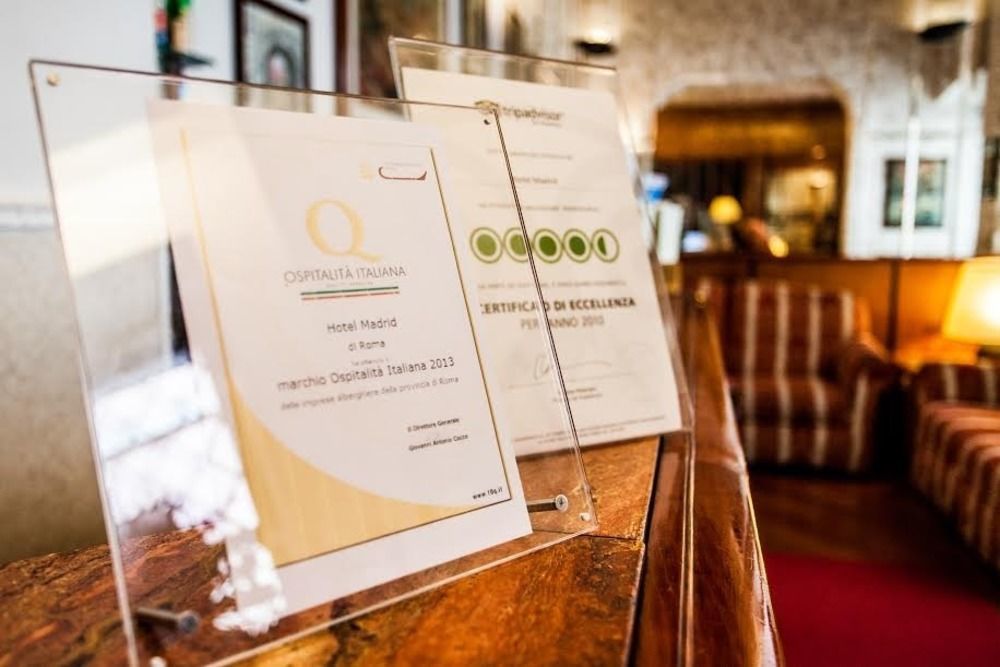 Hotel Madrid Rome Bagian luar foto