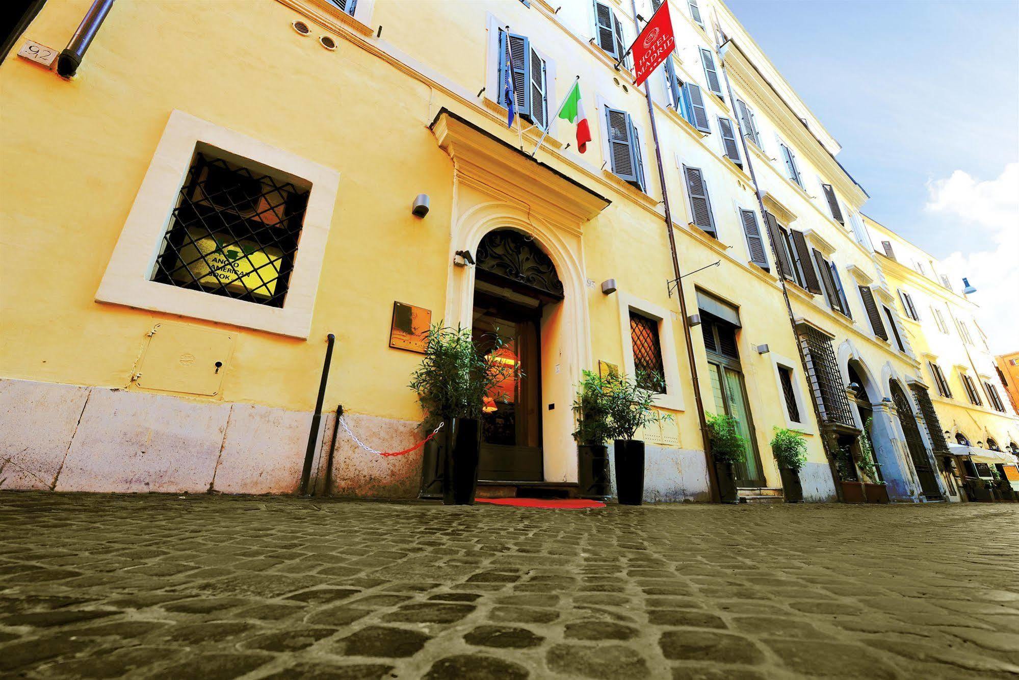 Hotel Madrid Rome Bagian luar foto